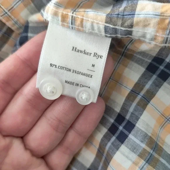 Hawker Rye Men's Button Down Shirt - Picture 2 of 6